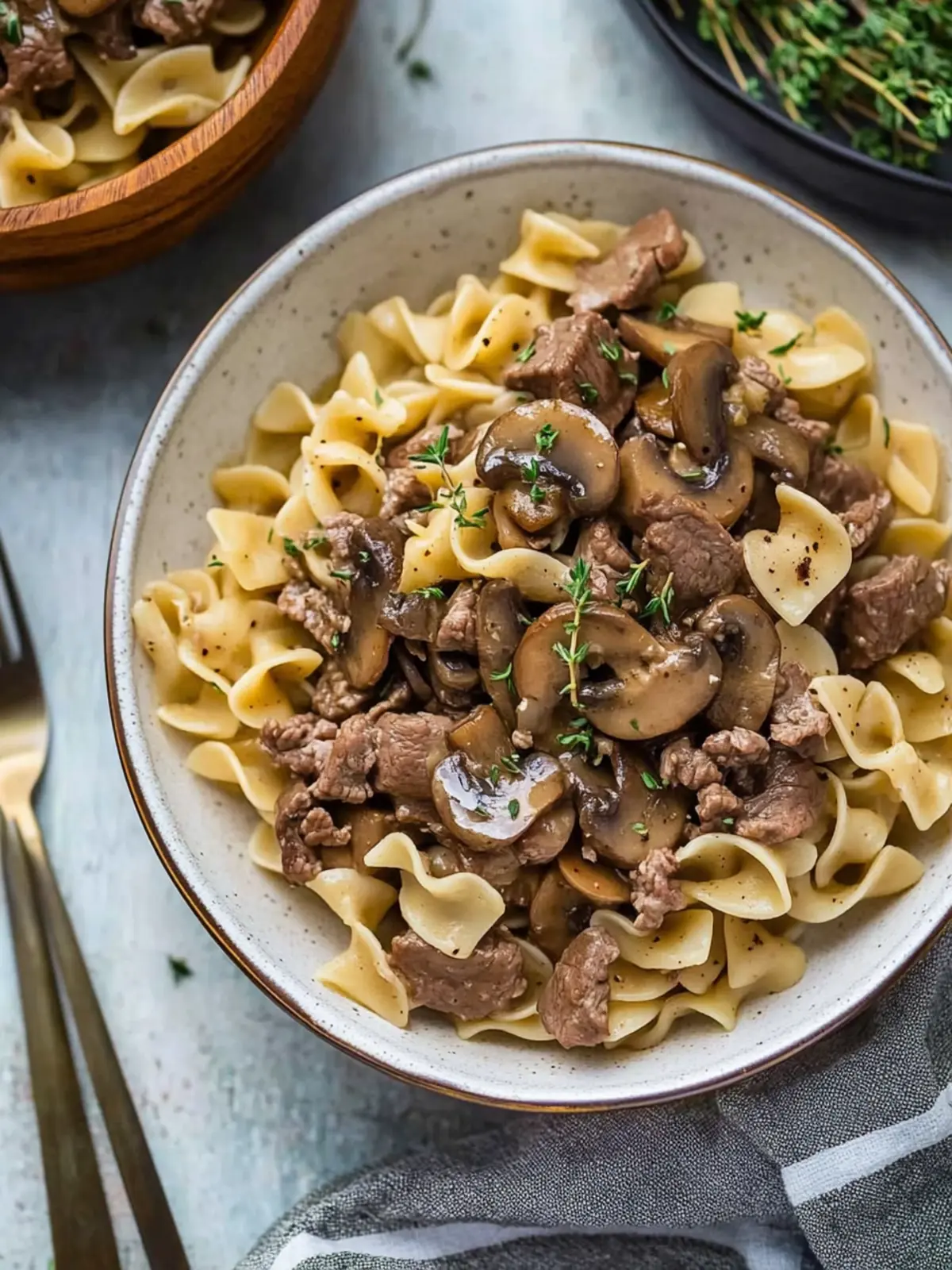 Hearty Beef and Noodles with Mushrooms for Cozy Nights 2 Beef and Noodles with Mushrooms