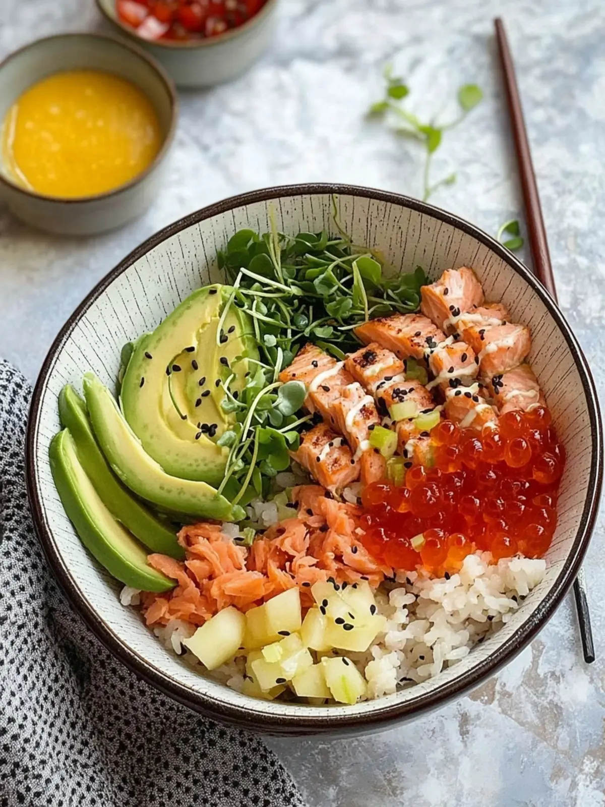 Delight Mom with a Mother's Day Simple Salmon Bowl 4 Mother's Day Simple Salmon Bowl