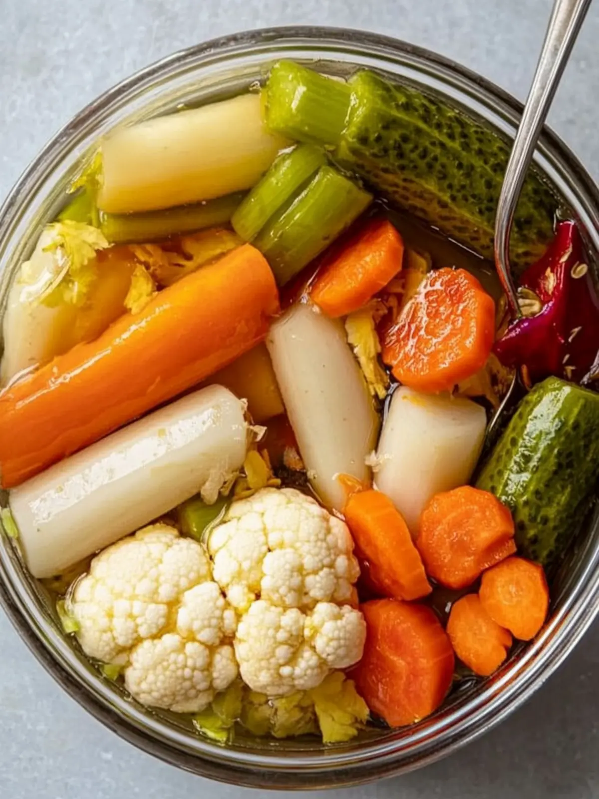 Mother's Day Torshi Shoor: Delightful Persian Pickles to Enjoy 4 Mother's Day Torshi Shoor (Persian Fermented Mixed Pickles)