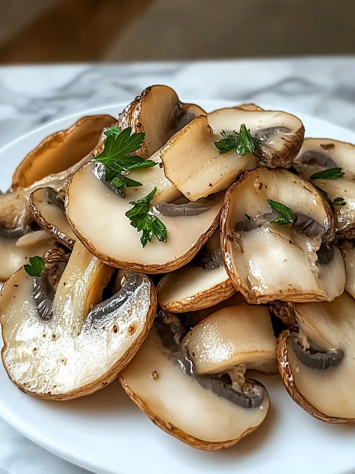 Garlic Butter Oyster Mushrooms: Quick Delight for Dinner 4 Garlic Butter Oyster Mushrooms
