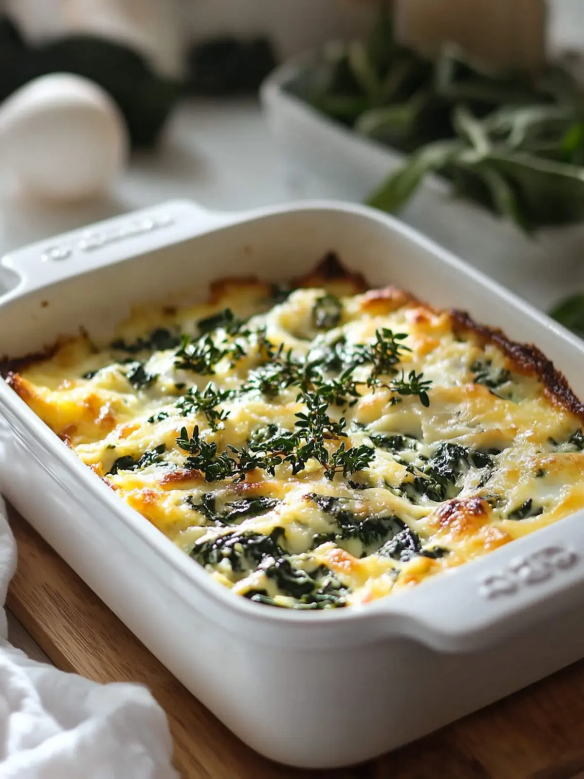 Easter Cottage Cheese Spinach Egg Bake for a Brighter Brunch 3 Easter Cottage Cheese Spinach Egg Bake