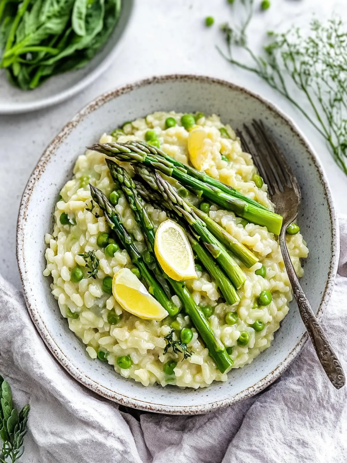 Creamy Vegan Asparagus Risotto for a Cozy Night In 5 Vegan Asparagus Risotto