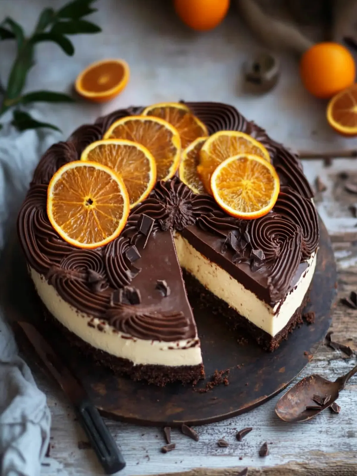 Decadent Chocolate Orange Cheesecake to Wow Your Guests 2 Chocolate Orange Cheesecake