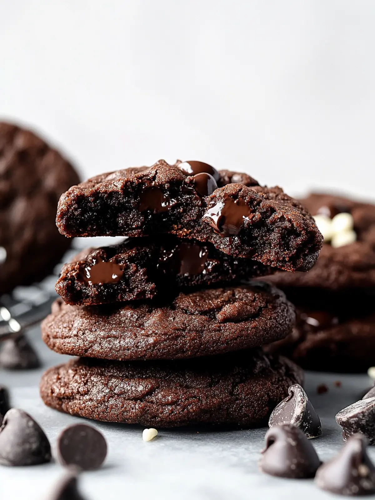 Bakery Style Double Chocolate Chip Cookies You’ll Crave 5 Bakery Style Double Chocolate Chip Cookies