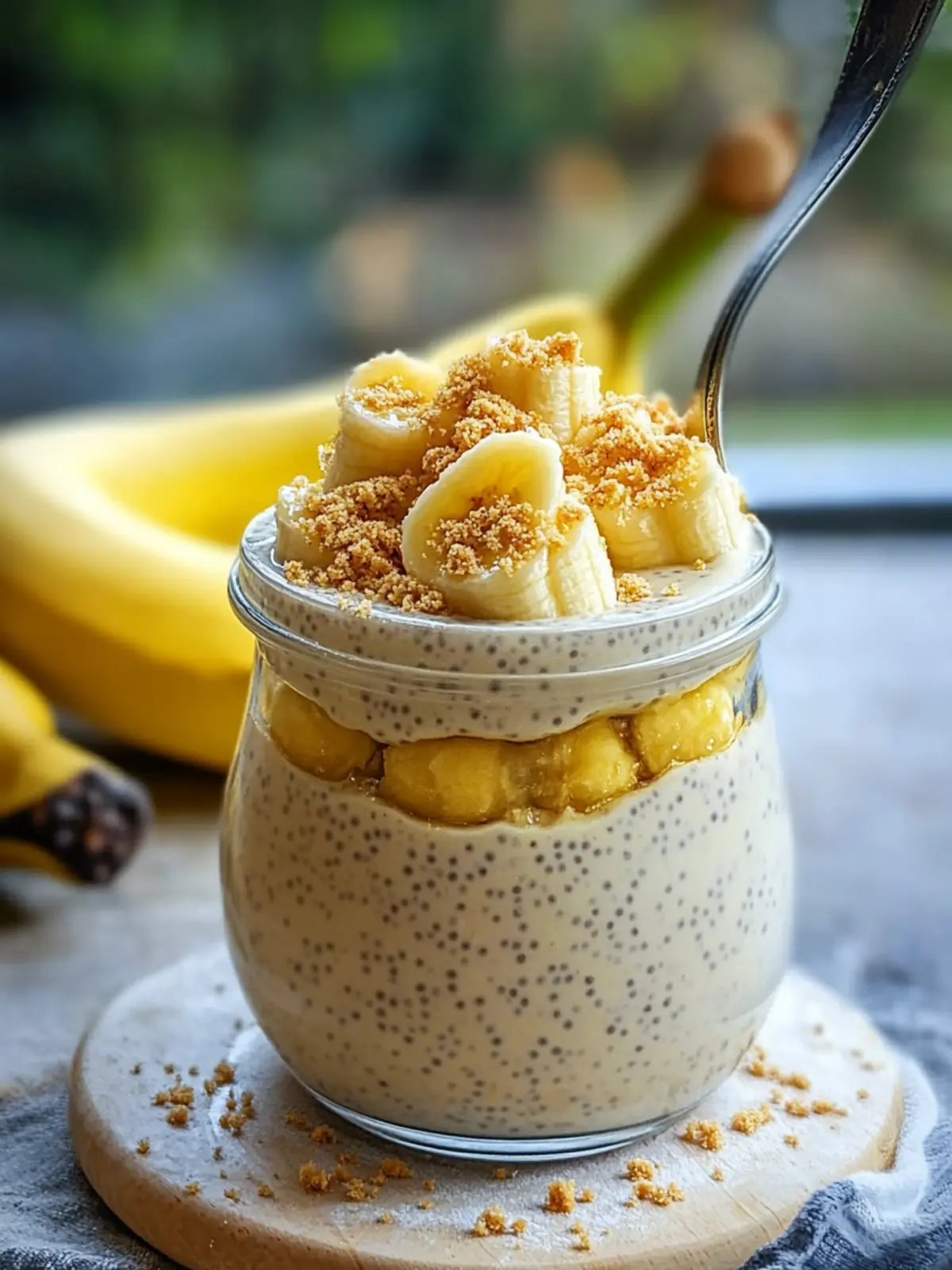 Delicious Magical Banana Cream Pie Blended Chia Pudding Delight 3 Magical Banana Cream Pie Blended Chia Pudding