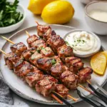 Father's Day Marinated Pork Skewers with Garlic Aioli Delight 6 Father's Day Marinated Pork Skewers with Garlic Aioli