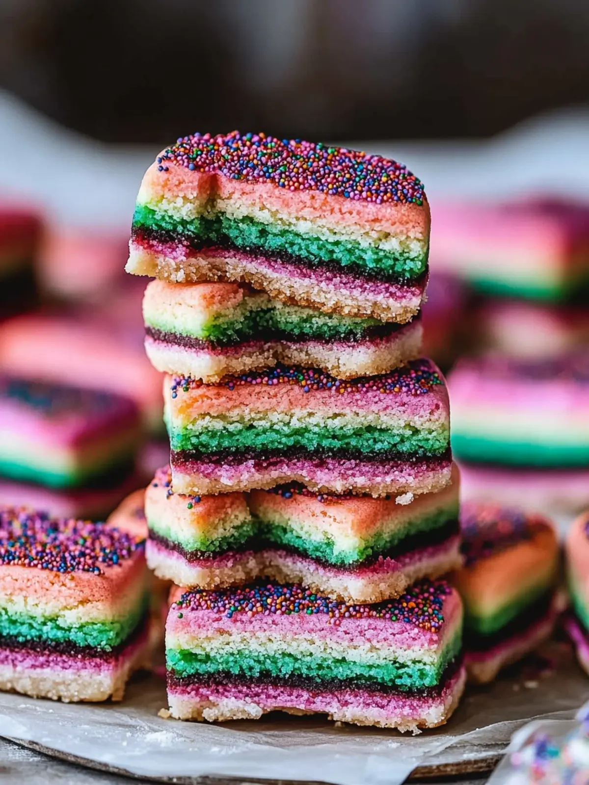 Pride Month Italian Rainbow Cookies That Celebrate Love 3 Pride Month Italian Rainbow Cookies