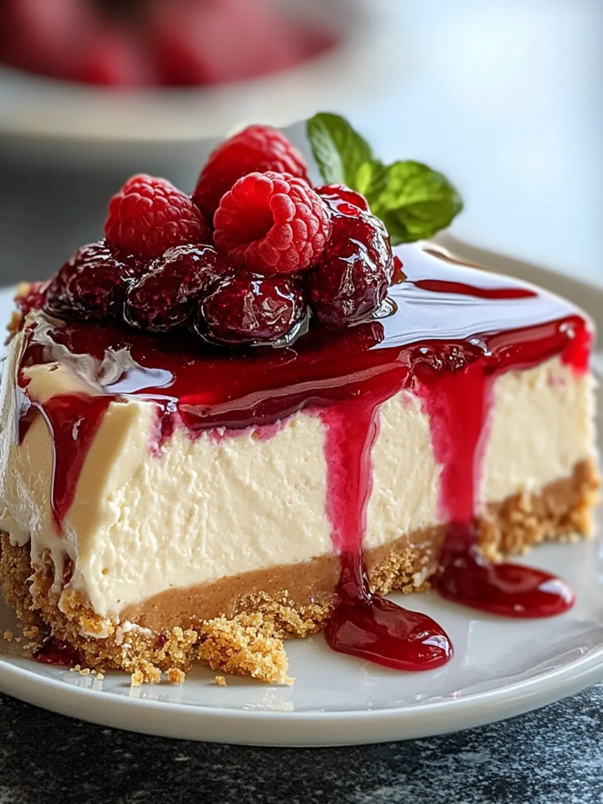 Peanut Butter & Jelly Cheesecake: A No-Bake Delight 3 Peanut Butter & Jelly Cheesecake