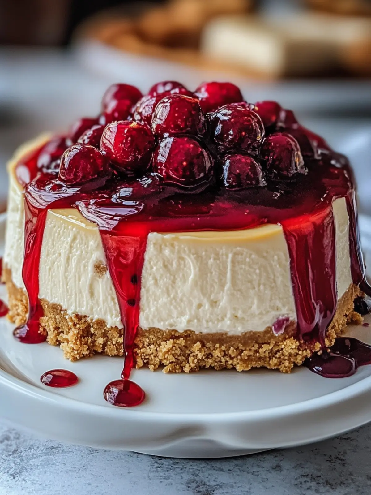 Peanut Butter & Jelly Cheesecake: A No-Bake Delight 4 Peanut Butter & Jelly Cheesecake