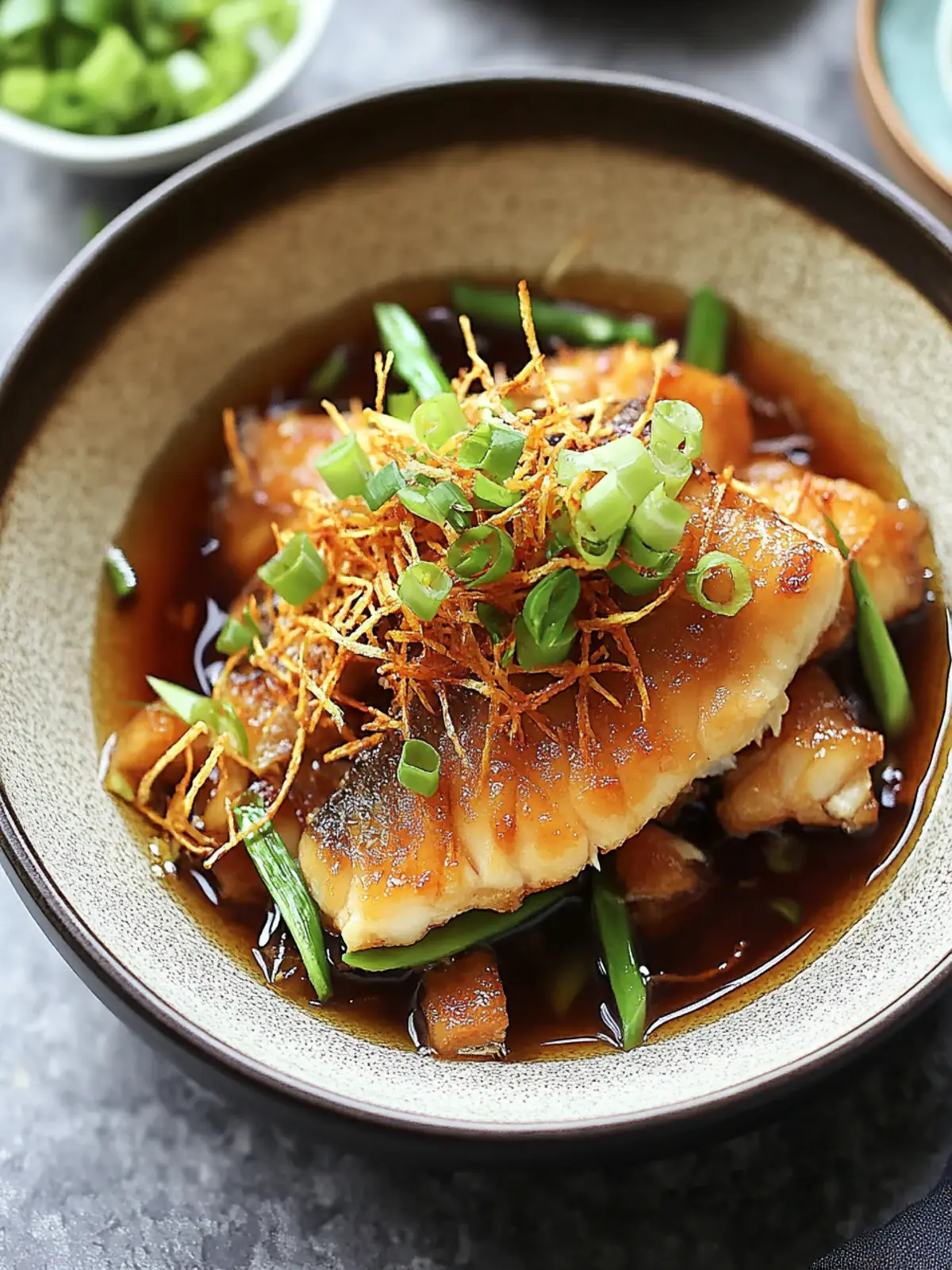 Ginger Soy Fish: A Flavorful Escape from Fast Food! 3 Ginger Soy Fish
