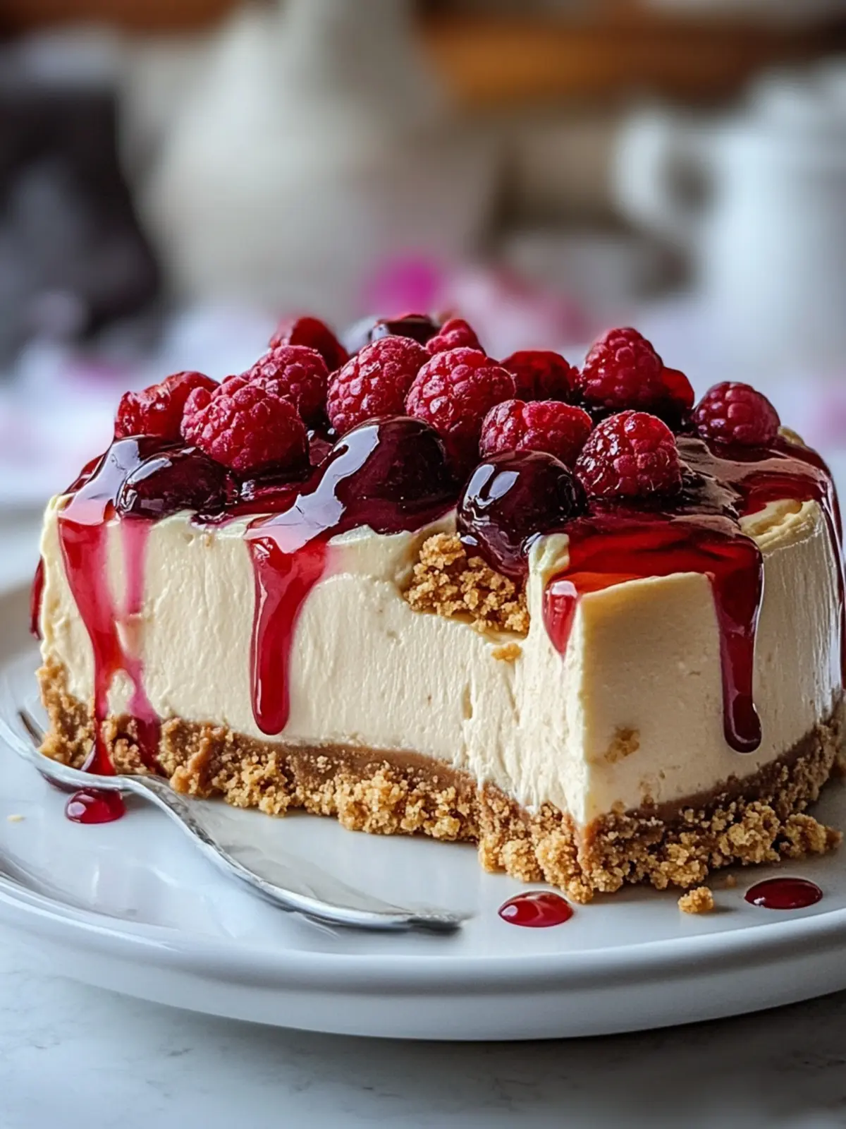 Peanut Butter & Jelly Cheesecake: A No-Bake Delight 5 Peanut Butter & Jelly Cheesecake