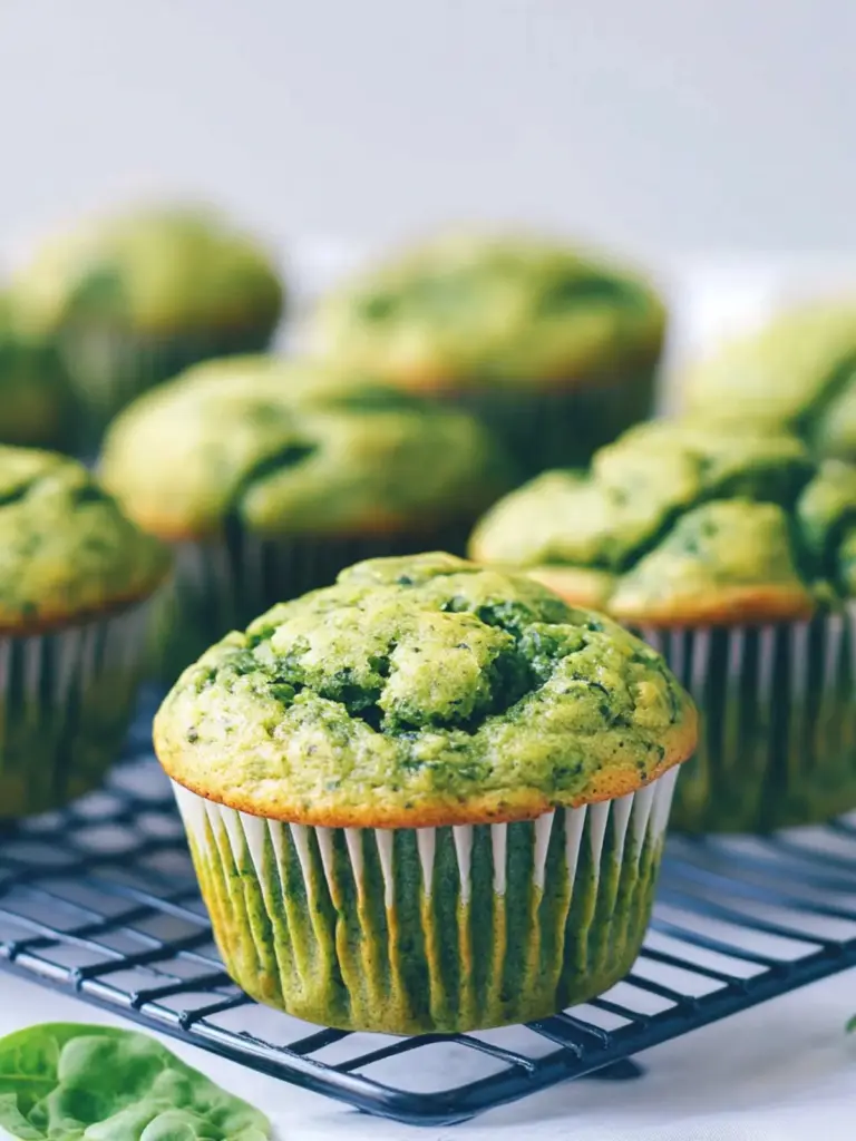 Sweet Spinach Muffins