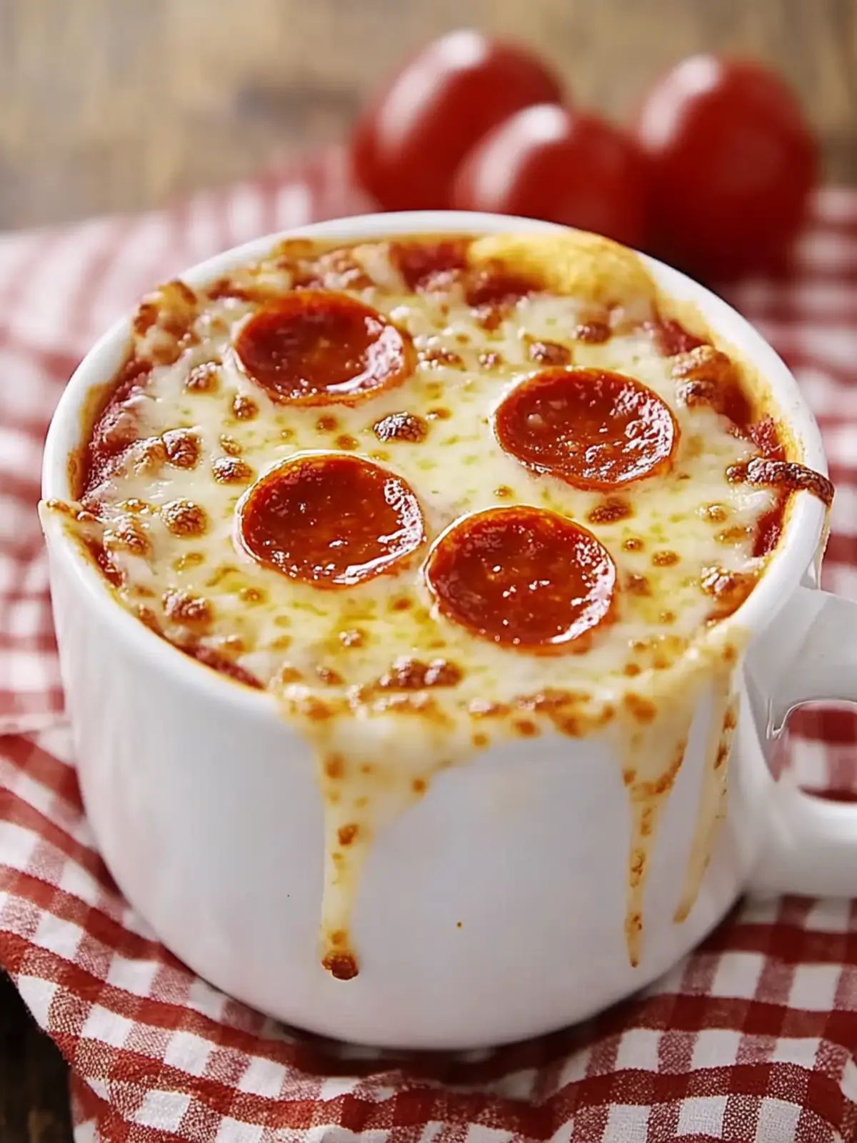 Microwave Mug Pizza: Your Quick and Cheesy Delight! 3 Microwave mug pizza