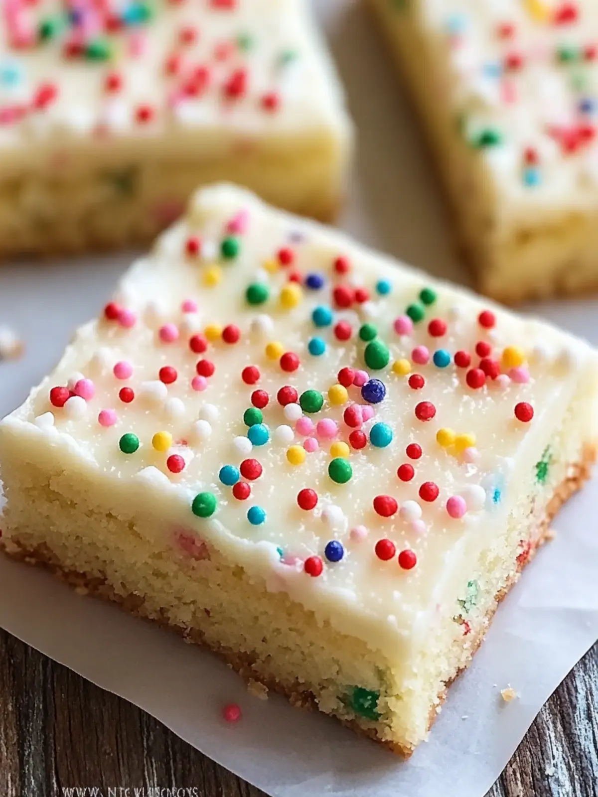 Irresistible Sugar Cookie Bars with Cream Cheese Frosting 2 Sugar Cookie Bars with Cream Cheese Frosting