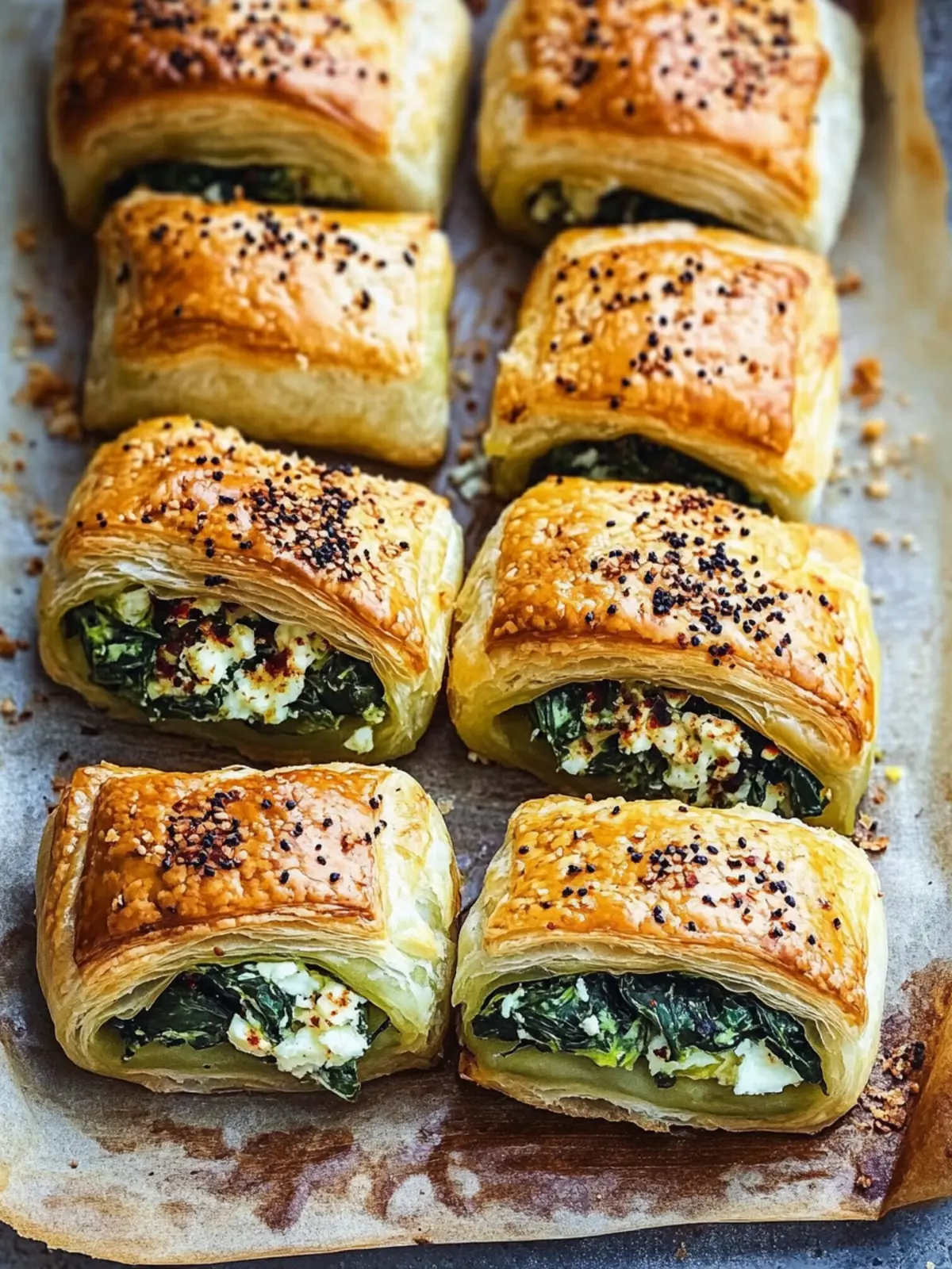 Easy Spinach Feta Puff Pastry Rolls That Wow Your Taste Buds 3 Easy Spinach Feta Puff Pastry Rolls