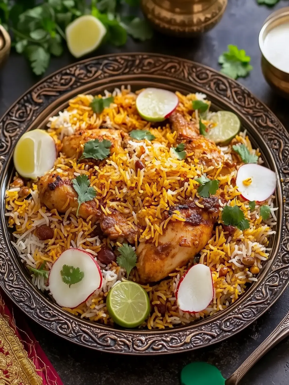 Eid al-Adha Classic Chicken Biryani with Mild Spice Magic 3 Eid al-Adha Classic Chicken Biryani (Mild Spice)