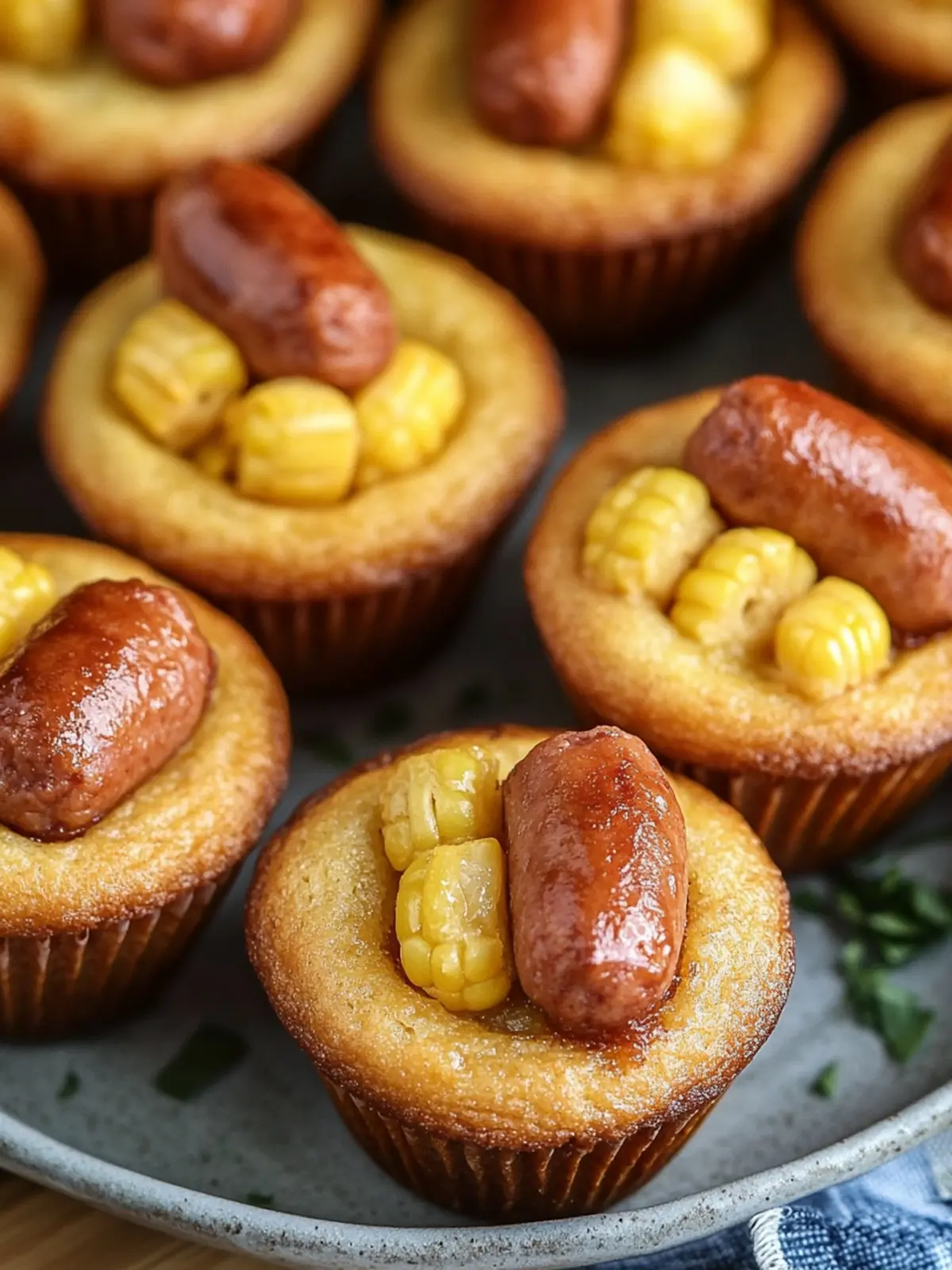 Irresistible Corndog Mini Muffins for Quick Home Snacking 2 Corndog Mini Muffins