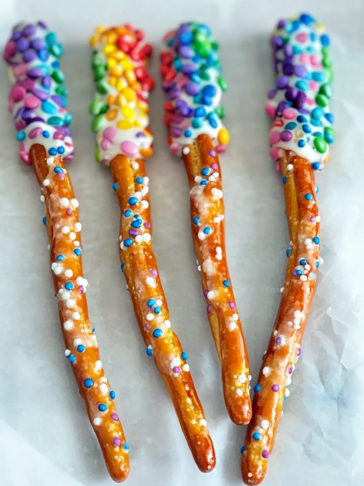 Pride Month Easy Rainbow Pretzel Wands for Sweet Celebrations 3 Pride Month Easy Rainbow Pretzel Wands