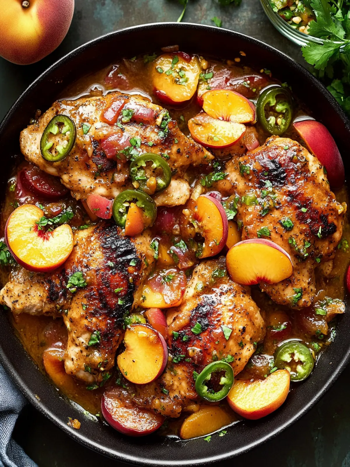 Savor the Flavor: Jalapeno Peach Chicken Delight 4 Jalapeno Peach Chicken