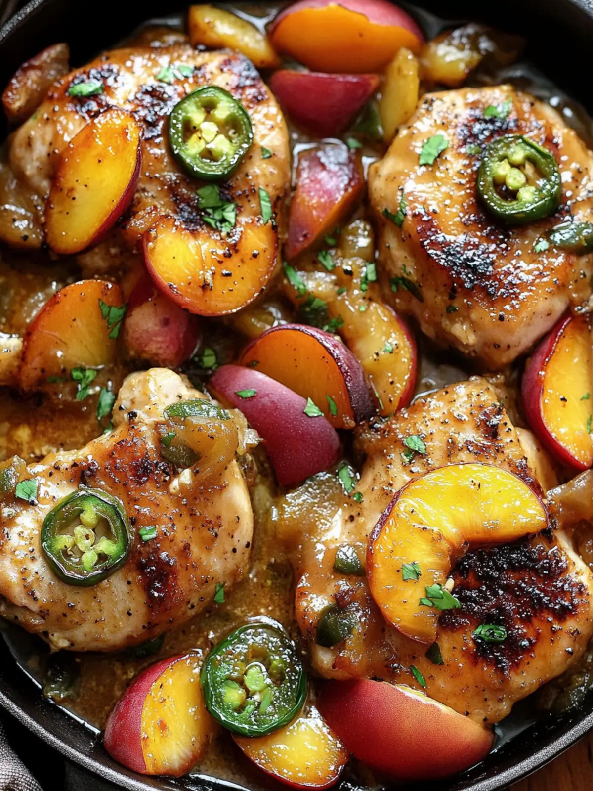 Savor the Flavor: Jalapeno Peach Chicken Delight 5 Jalapeno Peach Chicken