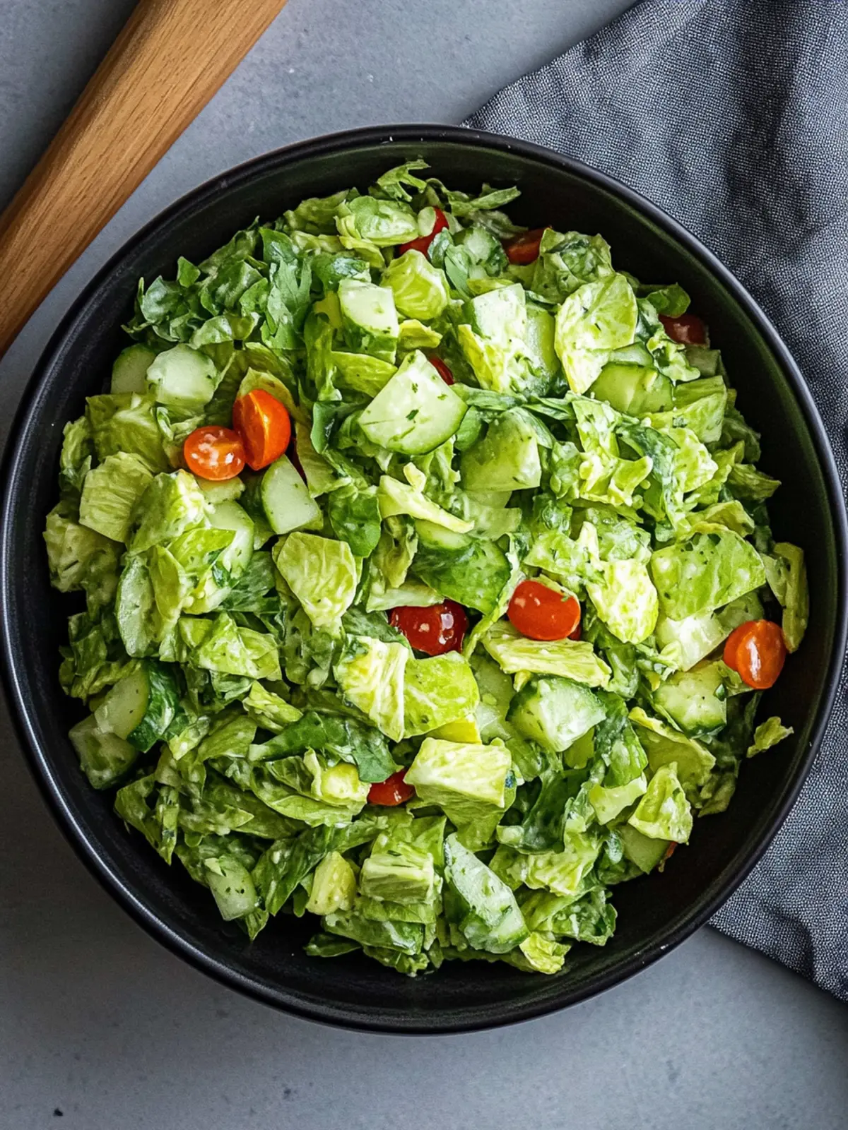 Father's Day Chopped Green Goddess Salad for Dad's Delight 3 Father's Day Chopped Green Goddess Salad