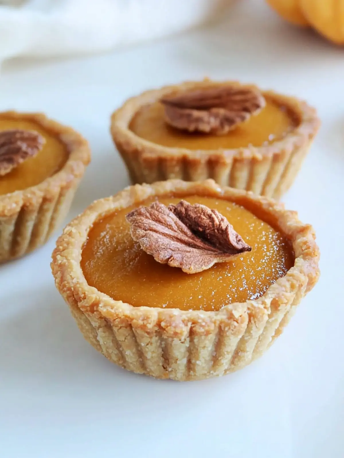 Delicious Father's Day Mini Pumpkin Tarts – Flourless and Eggless! 5 Father's Day Mini Pumpkin Tarts (No Flour, No Eggs)
