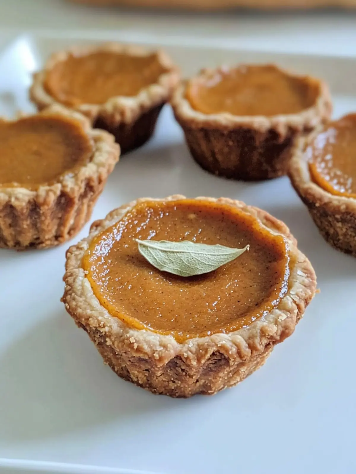 Delicious Father's Day Mini Pumpkin Tarts – Flourless and Eggless! 2 Father's Day Mini Pumpkin Tarts (No Flour, No Eggs)