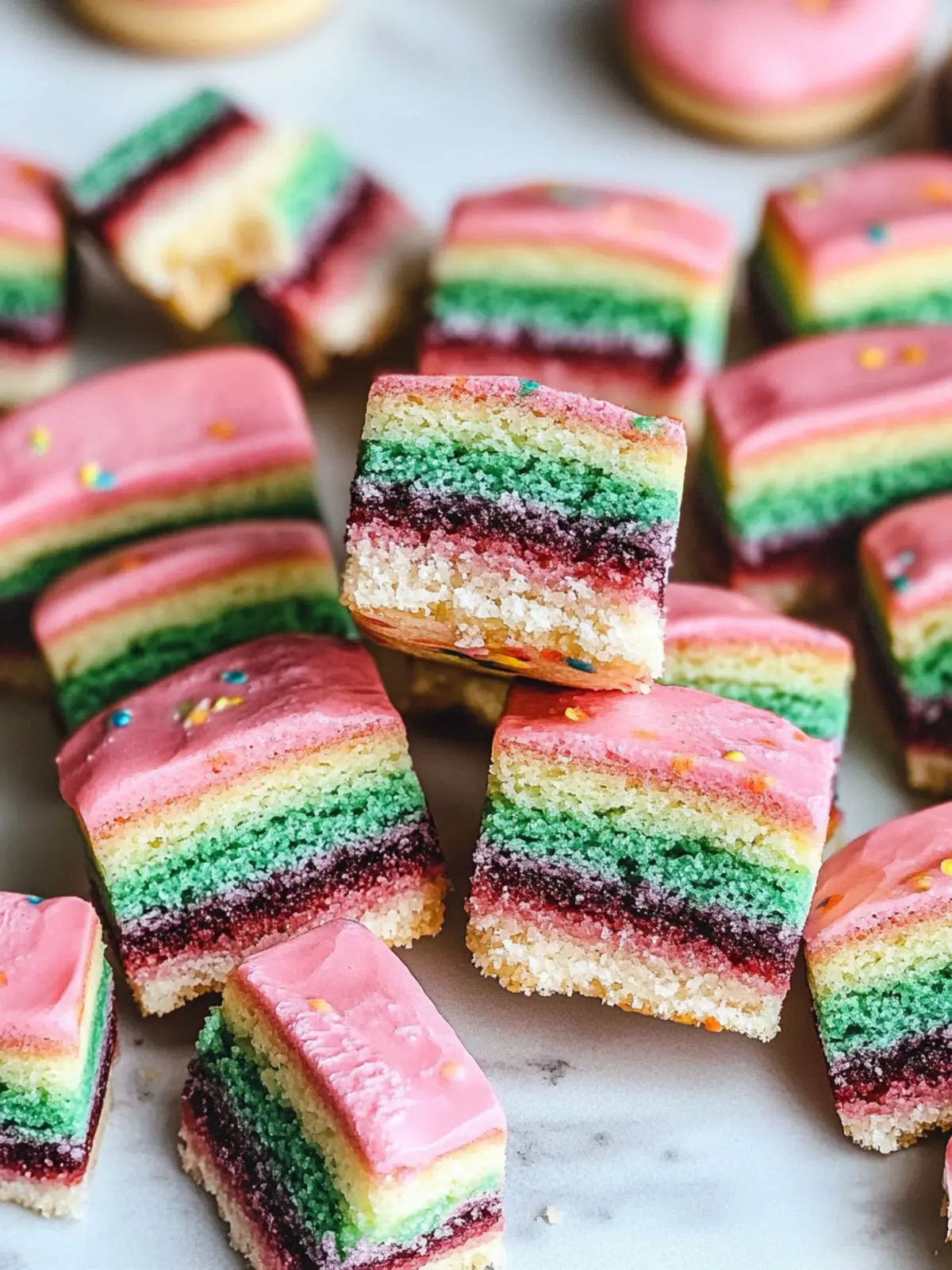 Pride Month Italian Rainbow Cookies That Celebrate Love 5 Pride Month Italian Rainbow Cookies