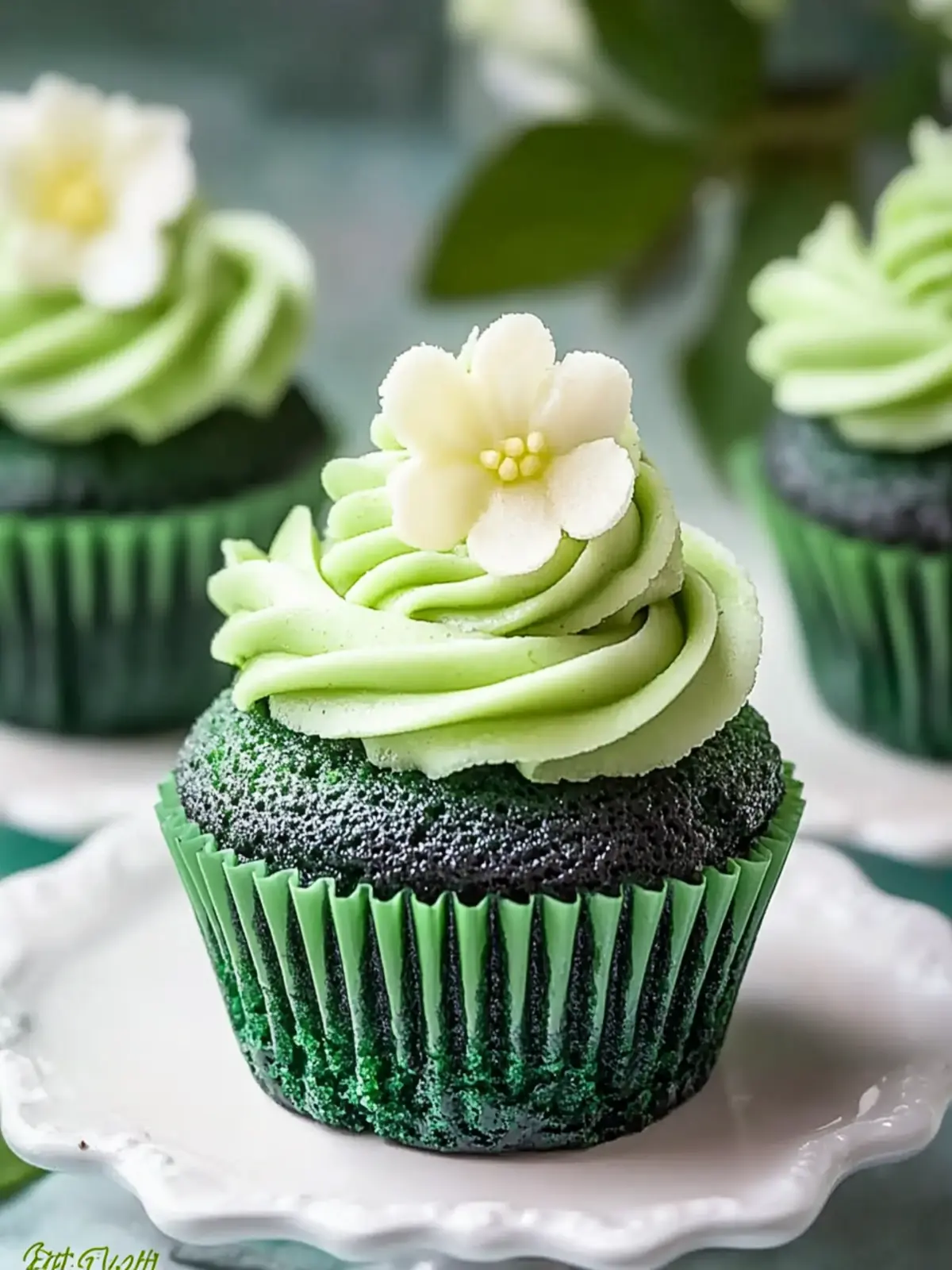 Irresistible Green Velvet Cupcakes That Wow Every Bite 5 Green Velvet Cupcakes
