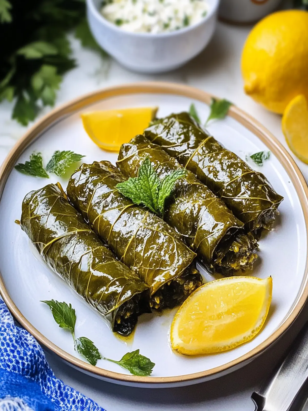 Greek Stuffed Vine Leaves: A Tasty Twist on Tradition 5 Greek Stuffed Vine Leaves