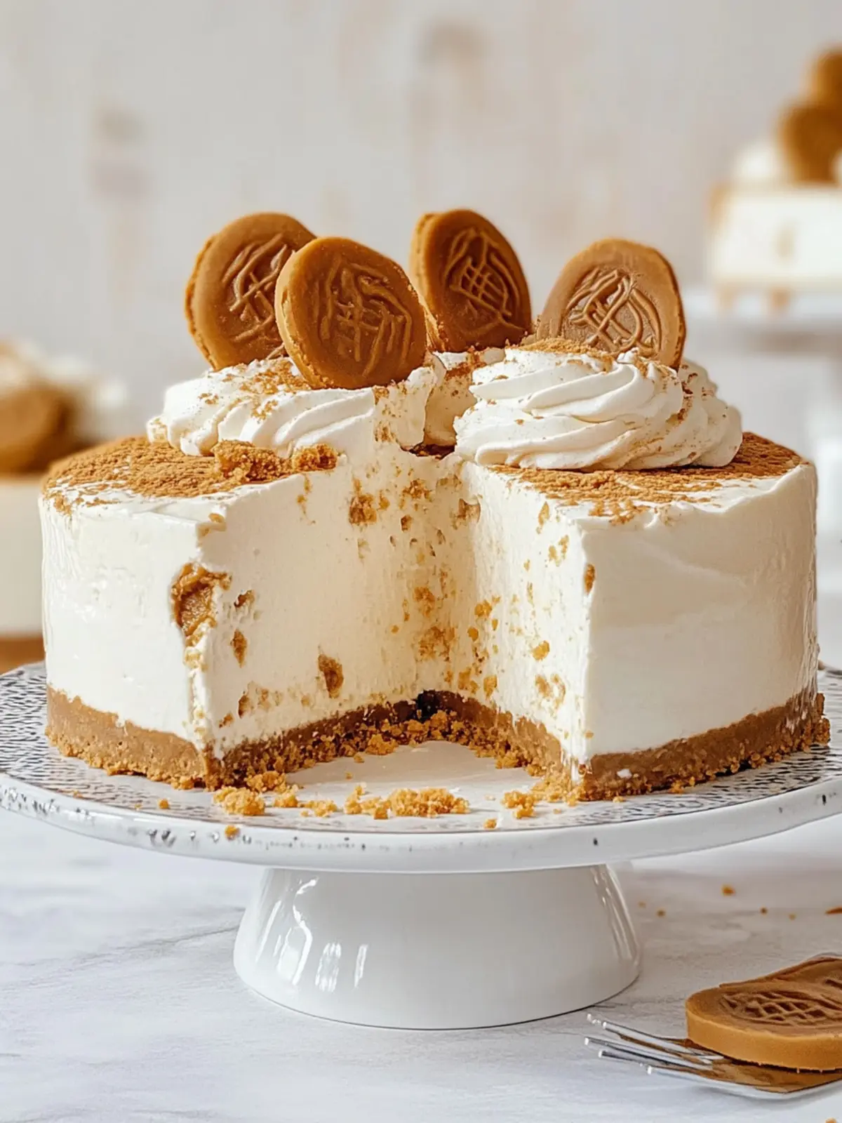 Irresistible No Bake Biscoff Cheesecake You’ll Crave Daily 4 No Bake Biscoff Cheesecake