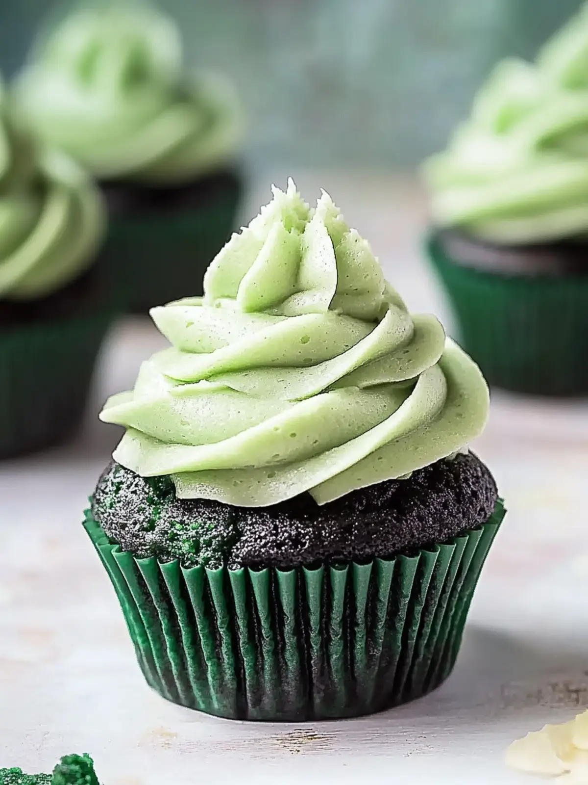 Irresistible Green Velvet Cupcakes That Wow Every Bite 3 Green Velvet Cupcakes