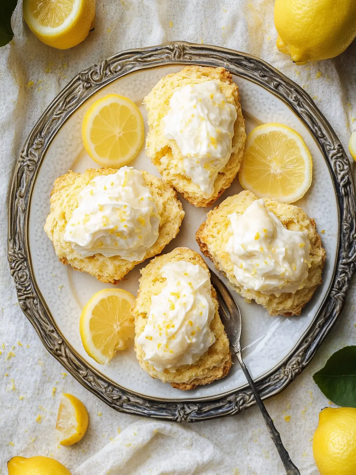 Irresistible Lemon Scones for a Bright Morning Boost 4 Lemon Scones
