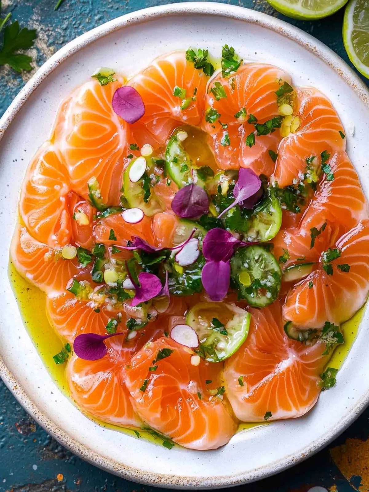 Delicious Salmon Crudo Salad: Fresh, Flavorful, and Fun! 5 Salmon Crudo