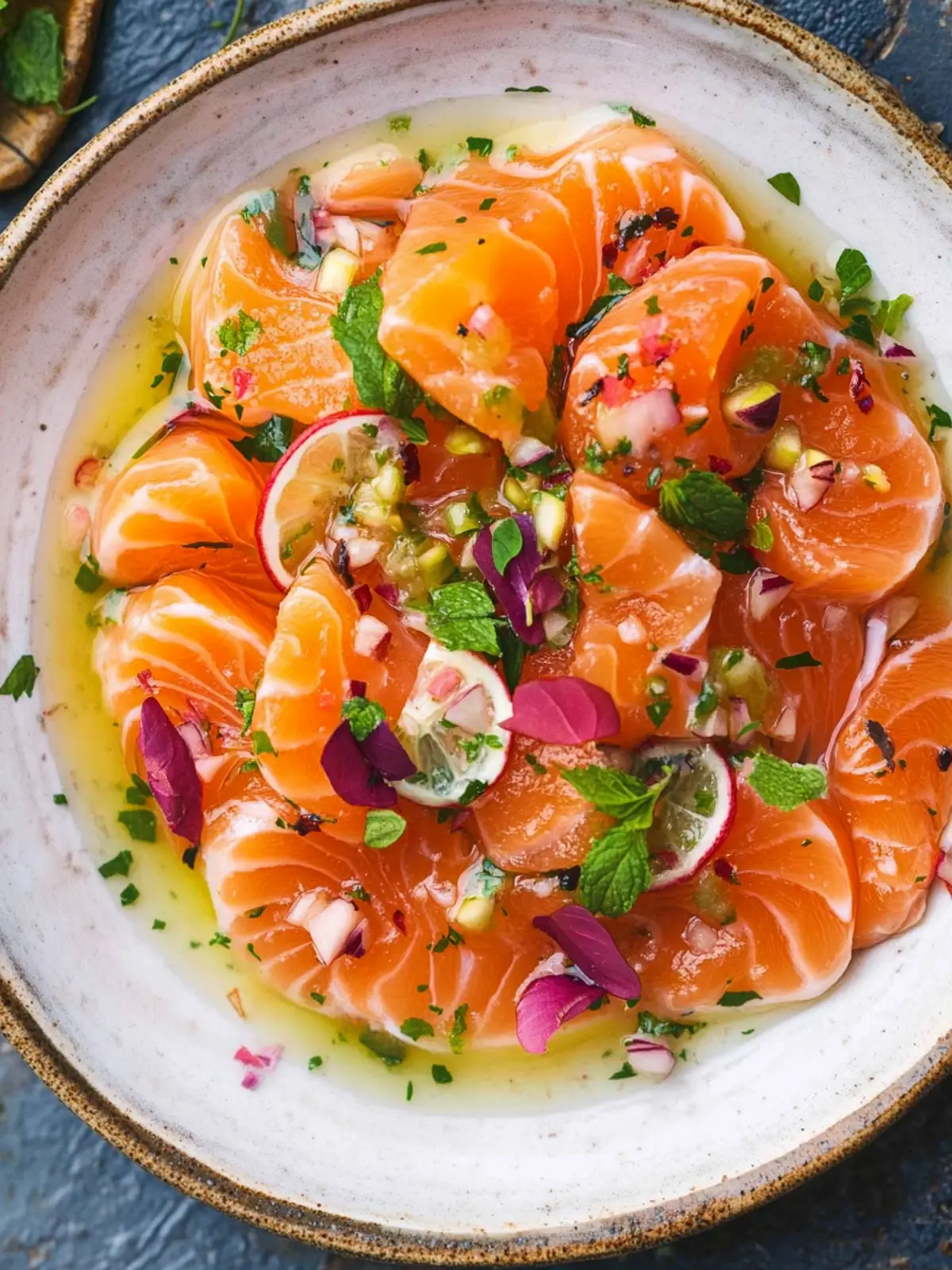 Delicious Salmon Crudo Salad: Fresh, Flavorful, and Fun! 3 Salmon Crudo