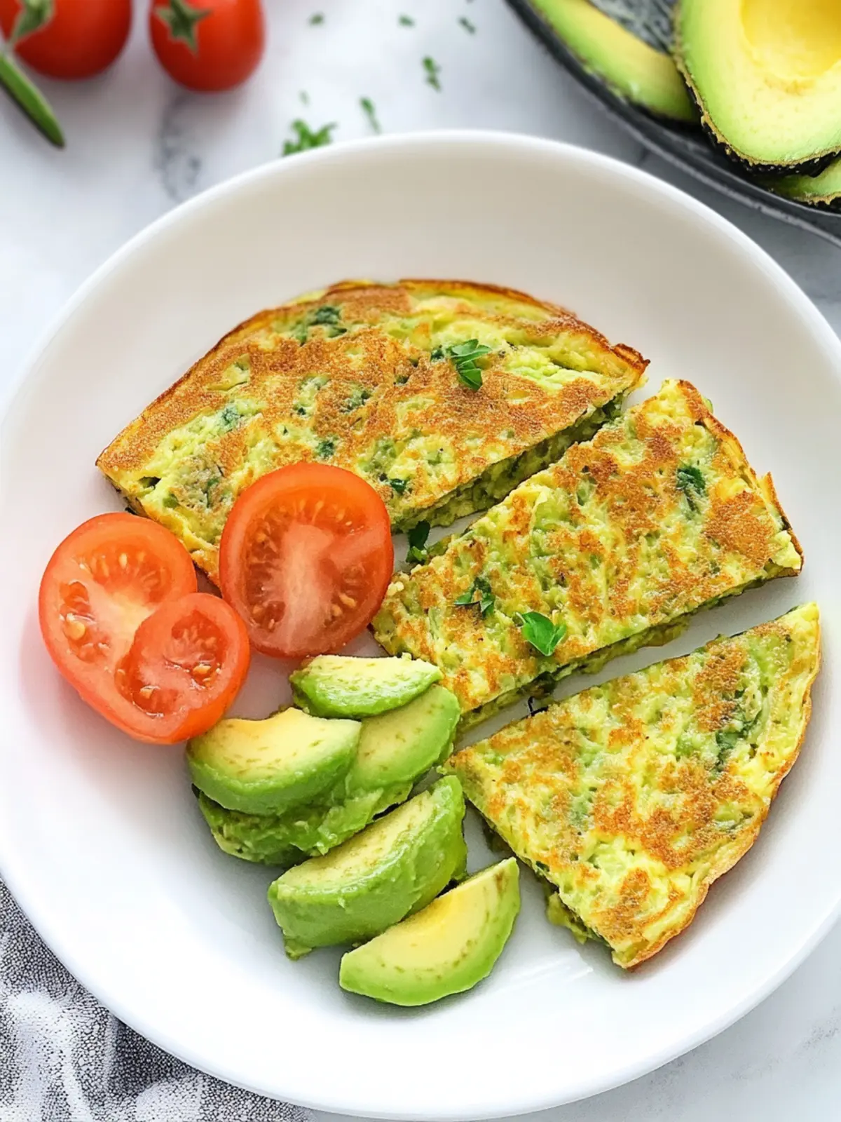 Creamy Avocado Omelette for a Bold Breakfast Boost 4 Avocado Omelette
