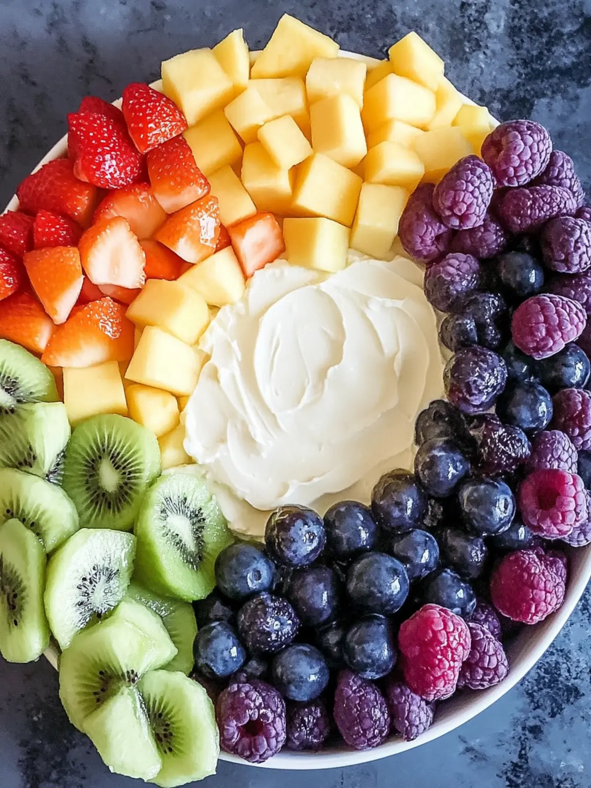 Pride Month Easy Cream Cheese Fruit Dip That Dazzles 5 Pride Month Easy Cream Cheese Fruit Dip