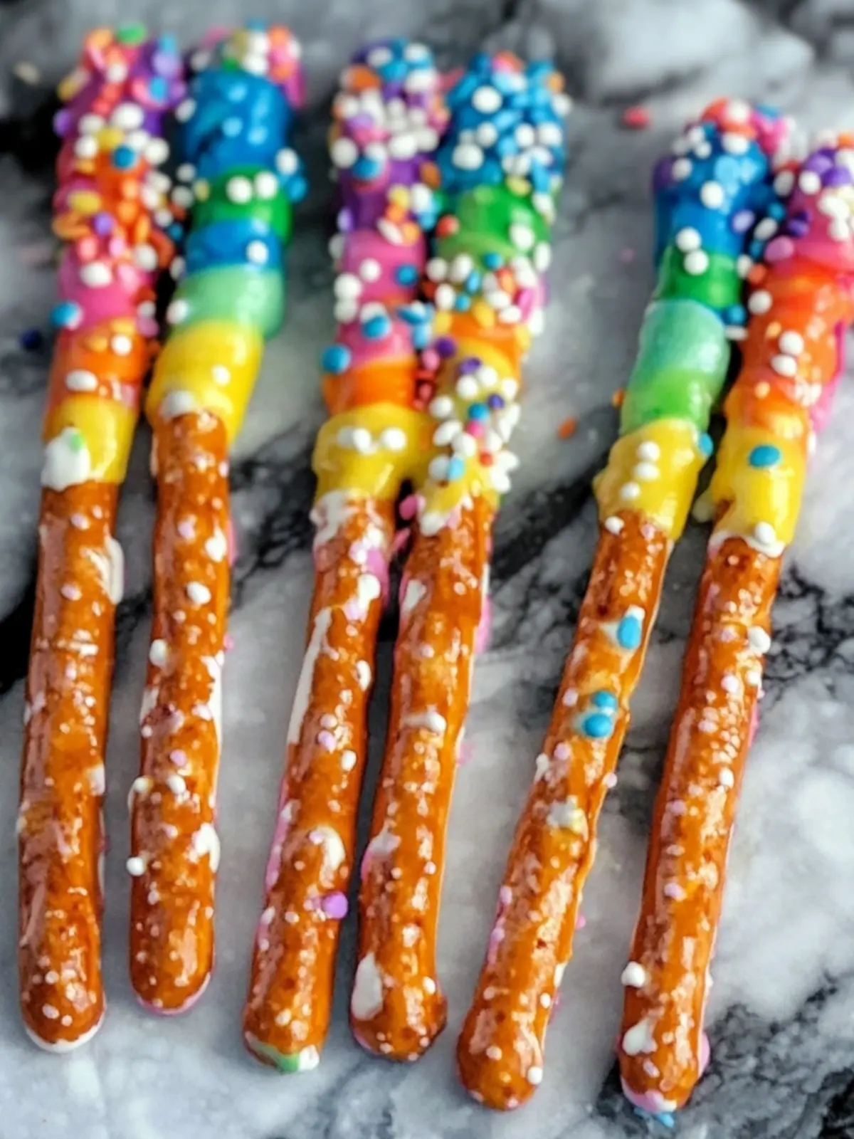 Pride Month Easy Rainbow Pretzel Wands for Sweet Celebrations 4 Pride Month Easy Rainbow Pretzel Wands