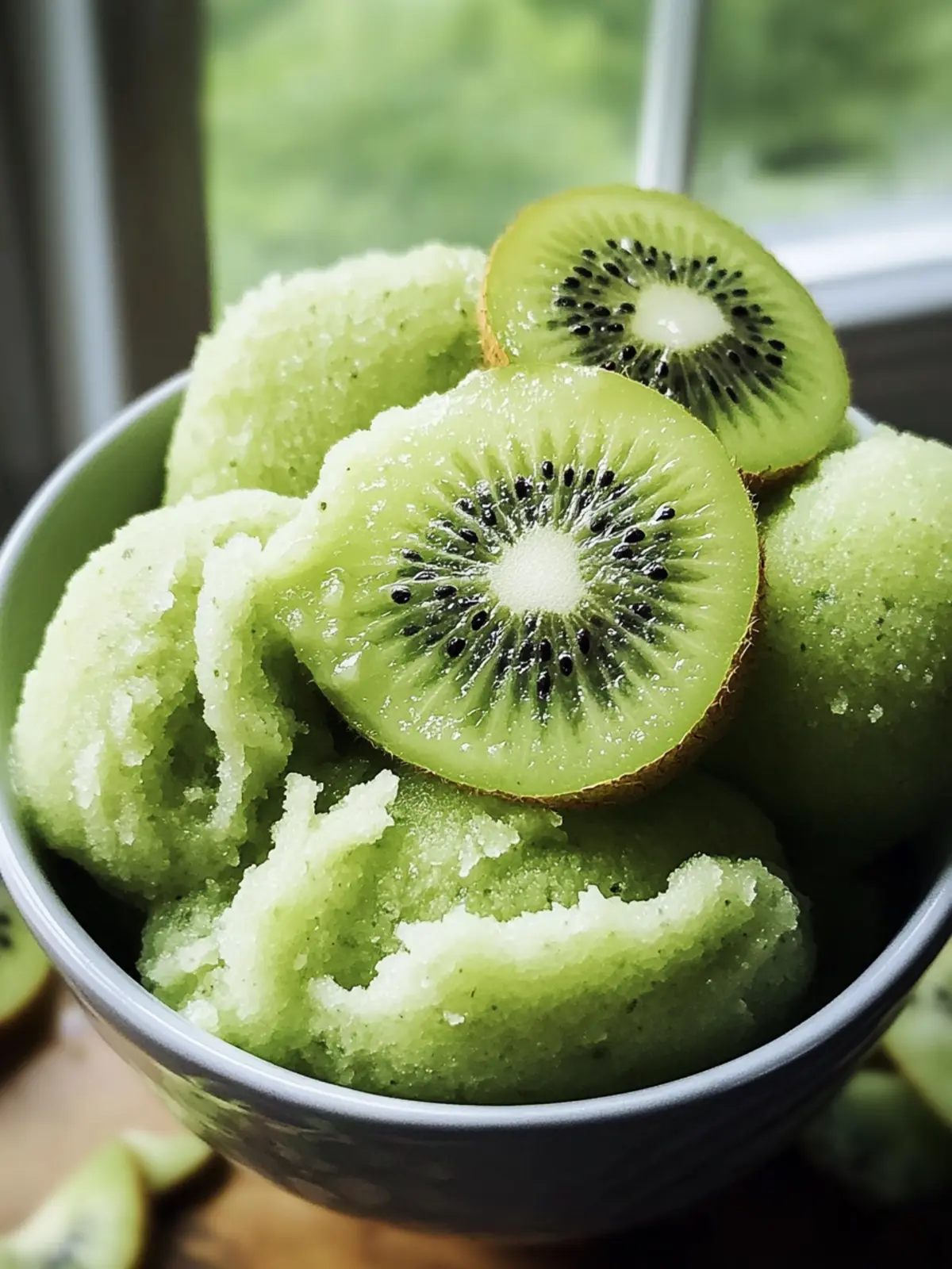 Delicious Kiwi Sorbet: Refreshing Treat for Hot Days 5 Delicious Kiwi Sorbet: