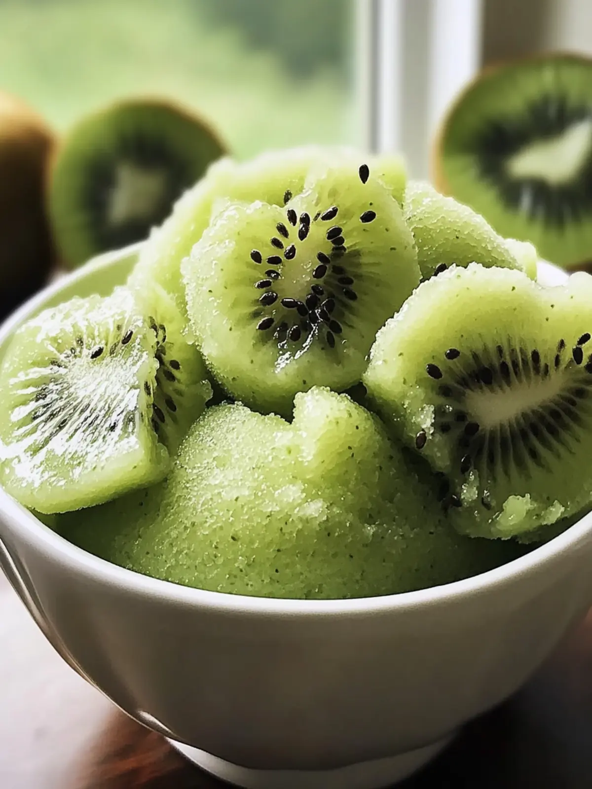 Delicious Kiwi Sorbet: Refreshing Treat for Hot Days 4 Delicious Kiwi Sorbet: