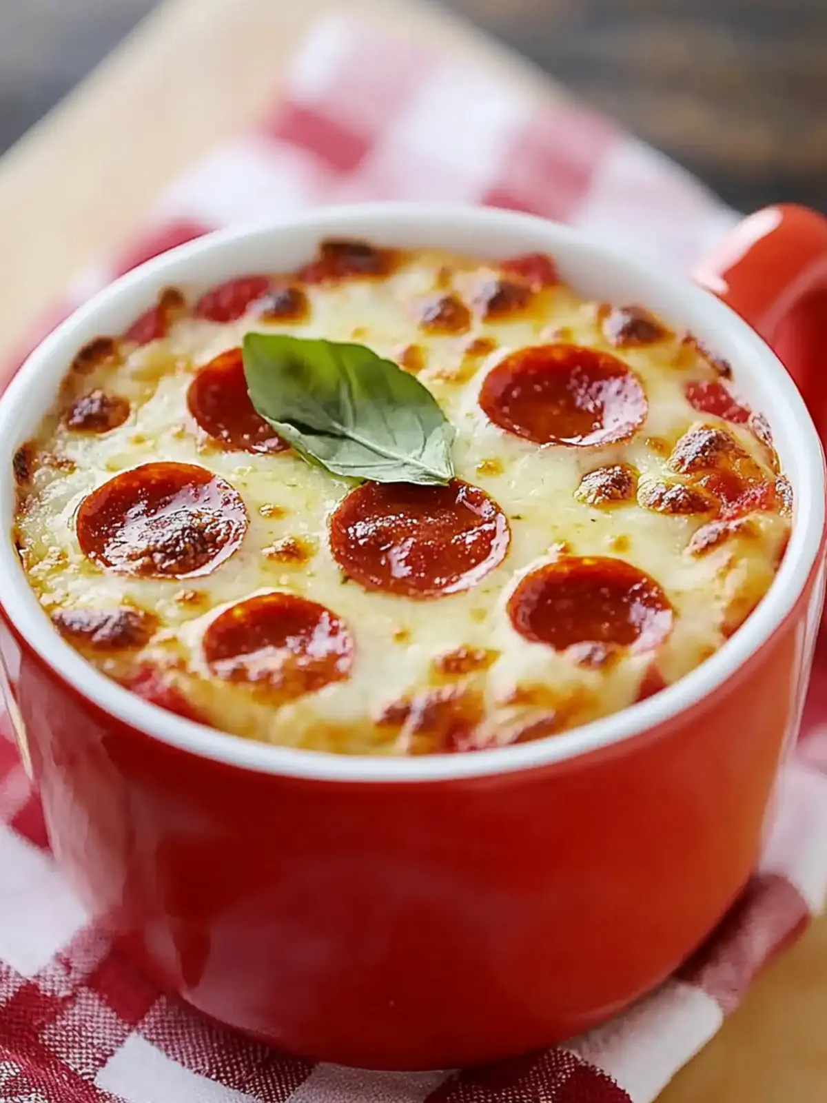 Microwave Mug Pizza: Your Quick and Cheesy Delight! 4 Microwave mug pizza