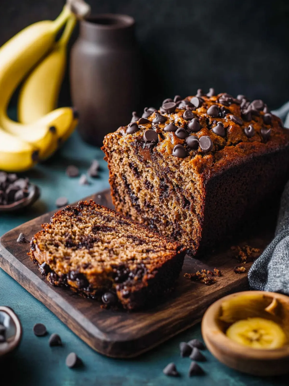 Irresistible Banana Chocolate Chip Bread You Can't Resist 4 Banana Chocolate Chip Bread