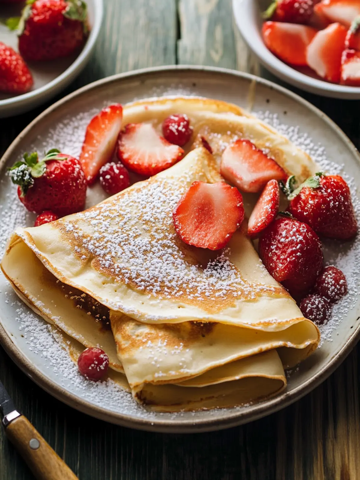 Irresistible Easy Crepes Recipe with Nutella and Strawberries 3 Easy Crepes Recipe
