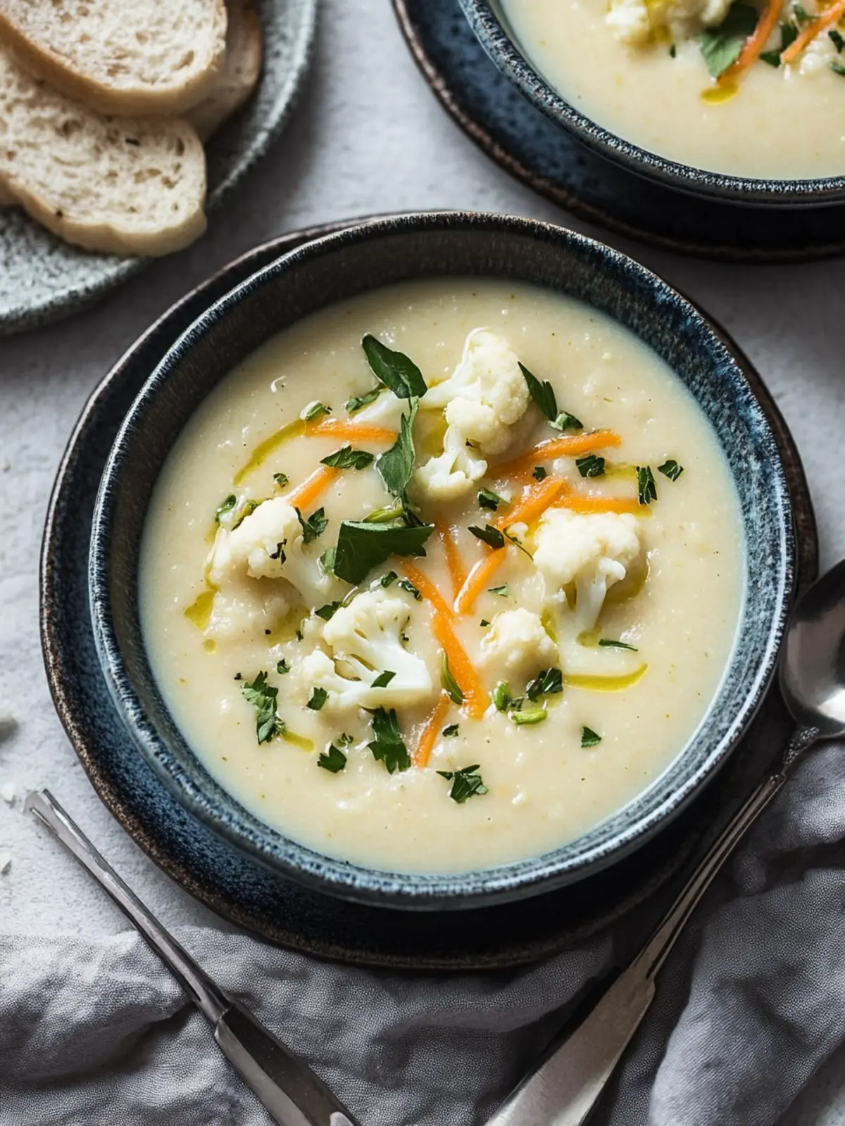Cozy Cauliflower Soup with Cheddar: Pure Comfort in a Bowl 4 Cauliflower Soup