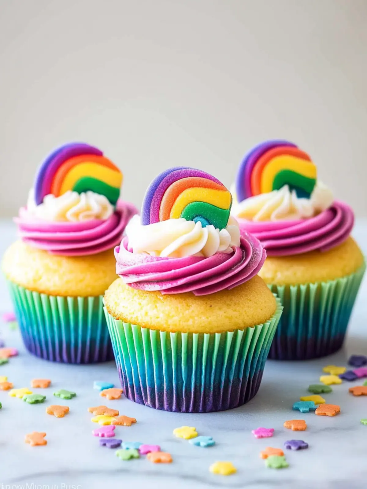 Pride Month Rainbow Cupcakes Super Quick and Fun to Make 5 Pride Month Rainbow Cupcakes Super Quick!