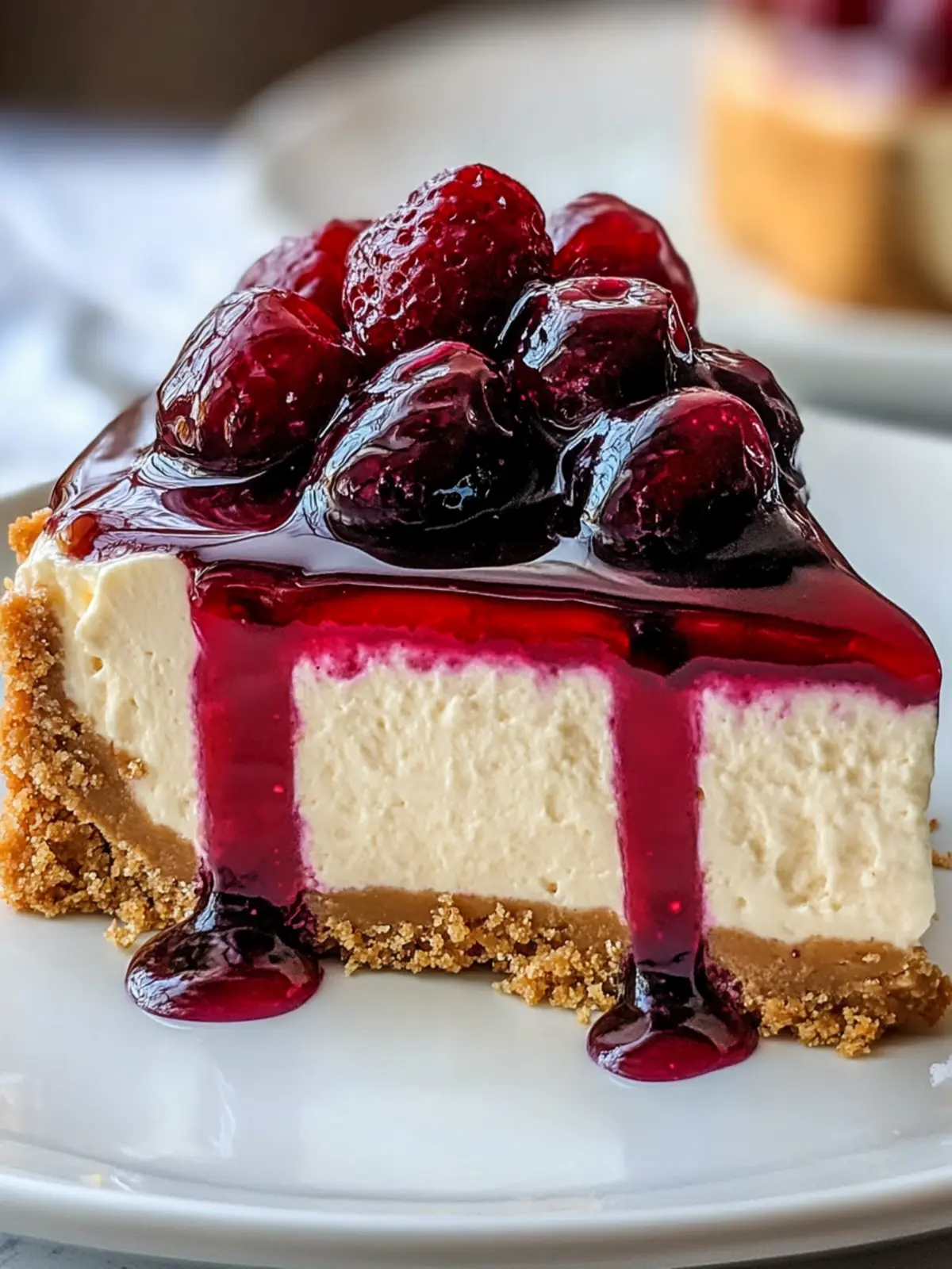 Peanut Butter & Jelly Cheesecake: A No-Bake Delight 2 Peanut Butter & Jelly Cheesecake
