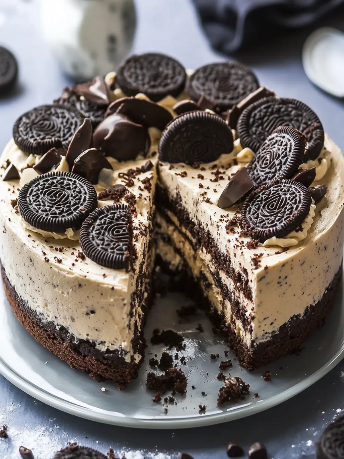 Decadent Oreo Cookie Cake That You’ll Want to Devour 4 Oreo Cookie Cake