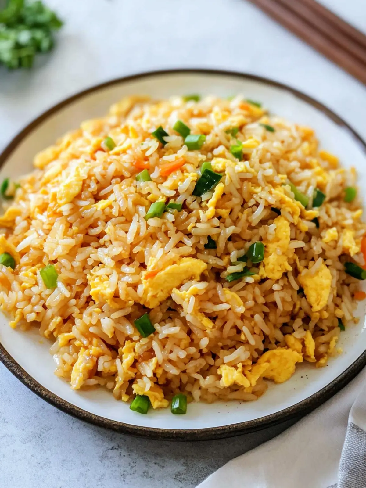 Delicious Egg Fried Rice: Quick Comfort in Every Bite 5 Egg Fried Rice