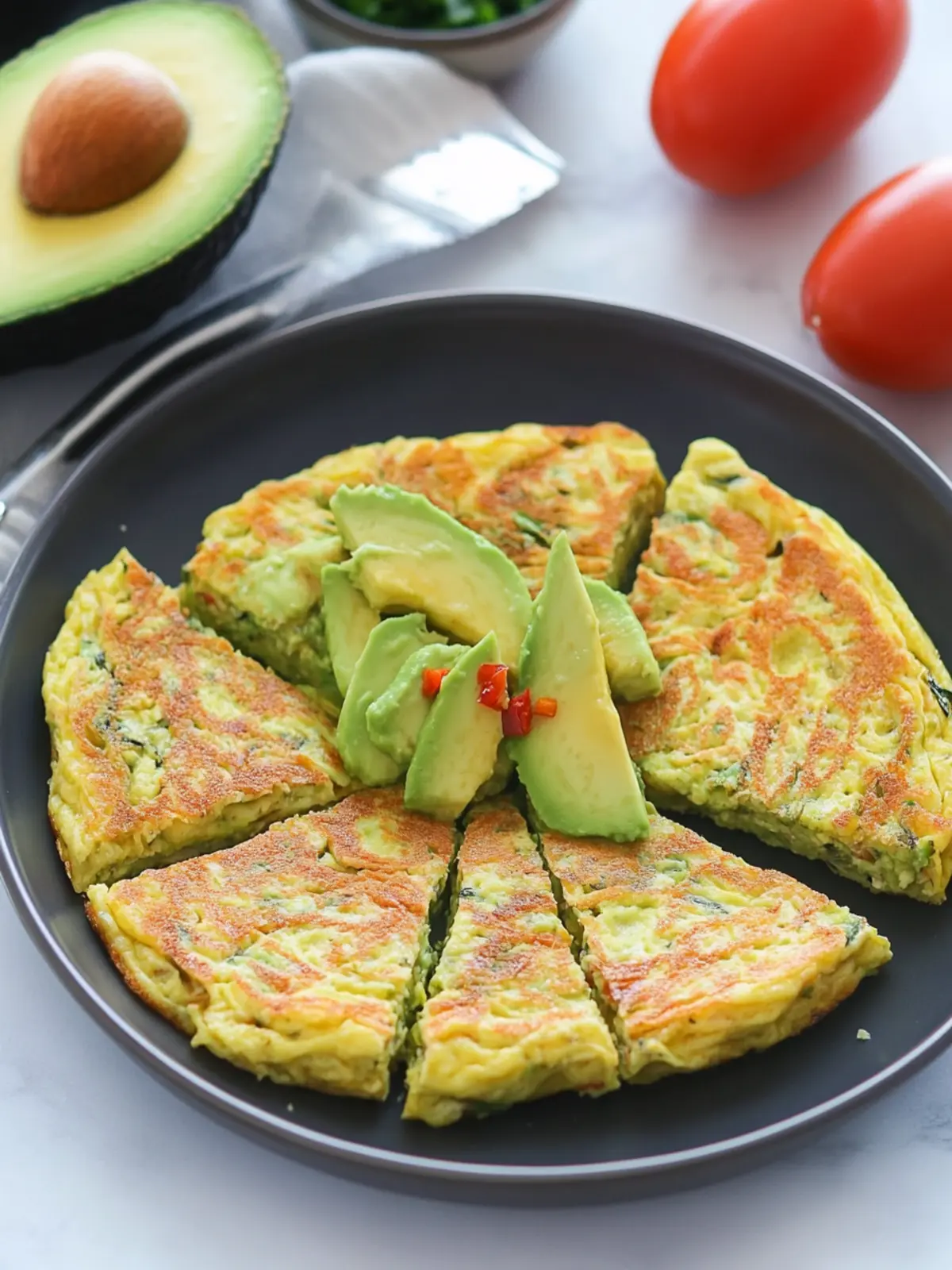 Creamy Avocado Omelette for a Bold Breakfast Boost 2 Avocado Omelette