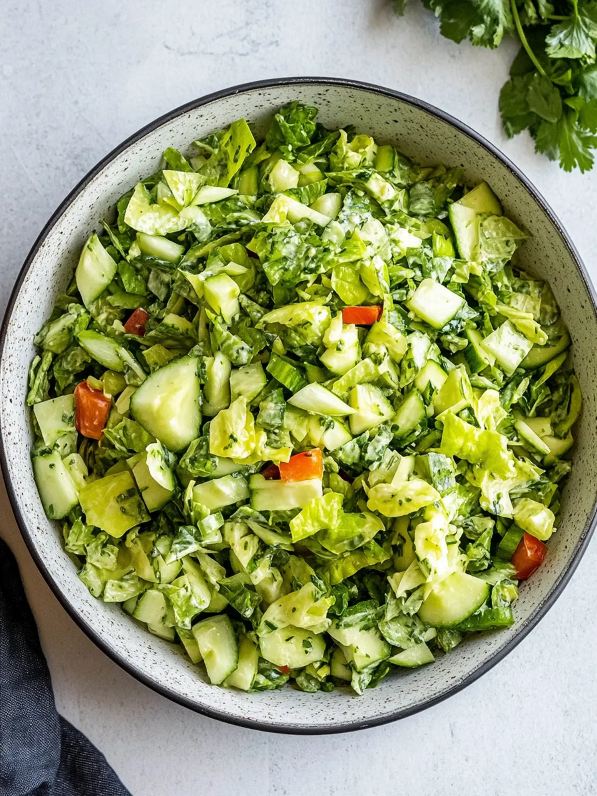 Father's Day Chopped Green Goddess Salad for Dad's Delight 4 Father's Day Chopped Green Goddess Salad